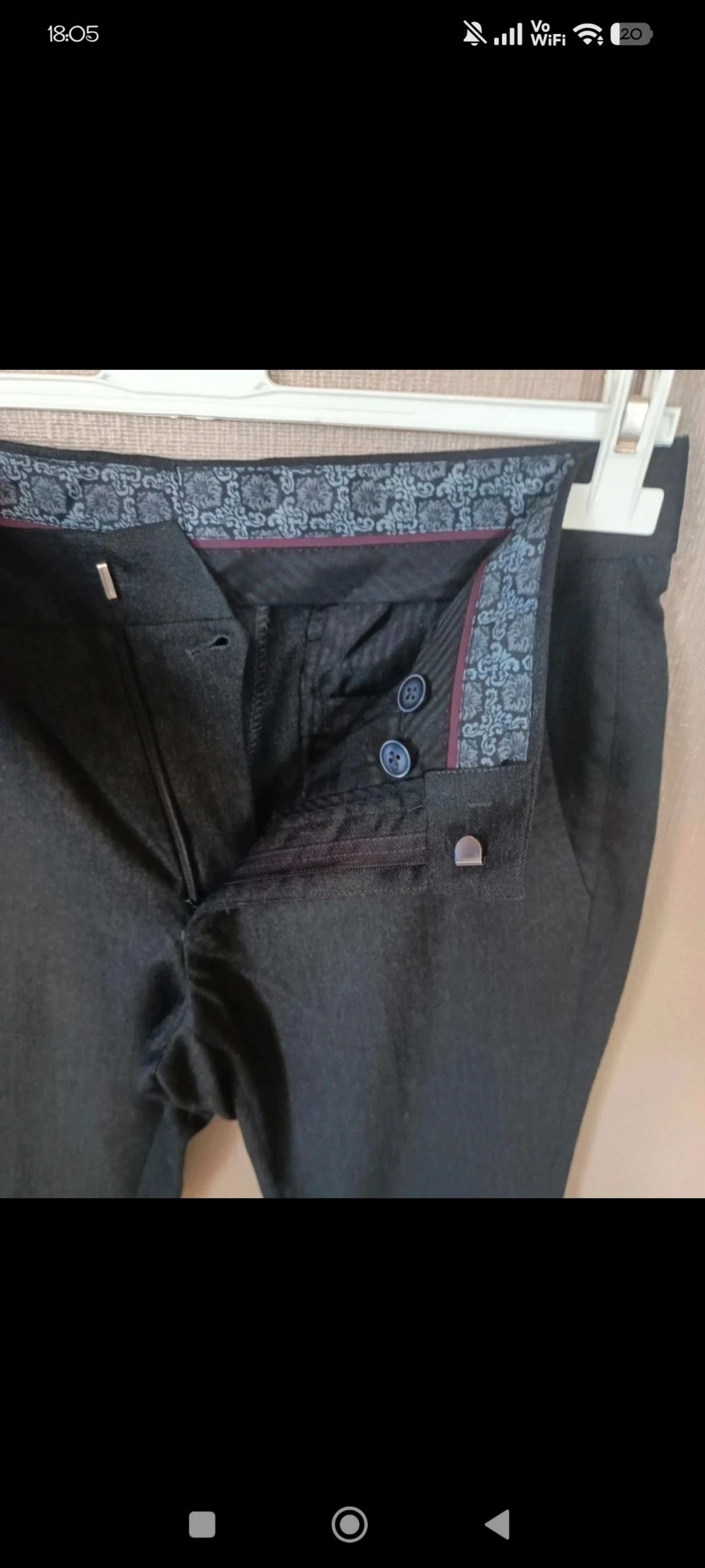 👔 Terno 2 peças DEVRED 1902 Cinza Antracita – Extra Slim Fit – Tamanho P – photo 5